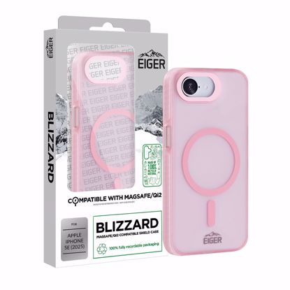 Picture of Eiger Eiger Blizzard Magsafe Case GRS for iPhone 16e in Pink